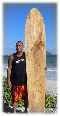 Hand Carved Surfboard